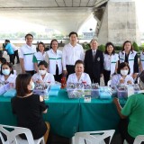 มูลนิธิฯ ร่วมกับ สำนักงานเขตบางพลัด จัดโครงการกรุงเทพฯ ห่วงใ ... Image 1